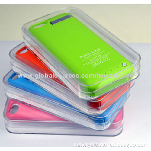 2,700mAh Power Bank Case for iPhone 5C/5/5S, in Different Colors